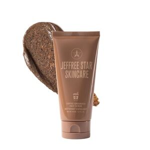 Jeffree Star Skincare Coffee Exfoliating Scrub - caffeine infused - NIB
